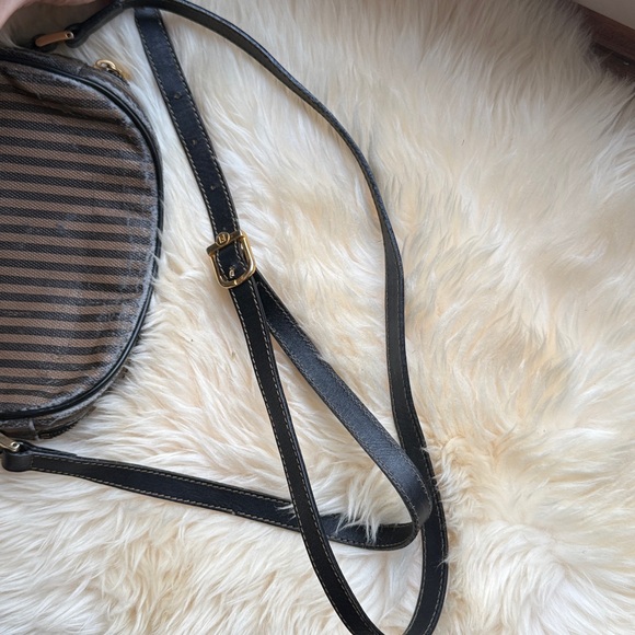 Fendi Vintage Pequin Crossbody Coated Canvas Small 7x6x1,5 - Picture 10 of 10